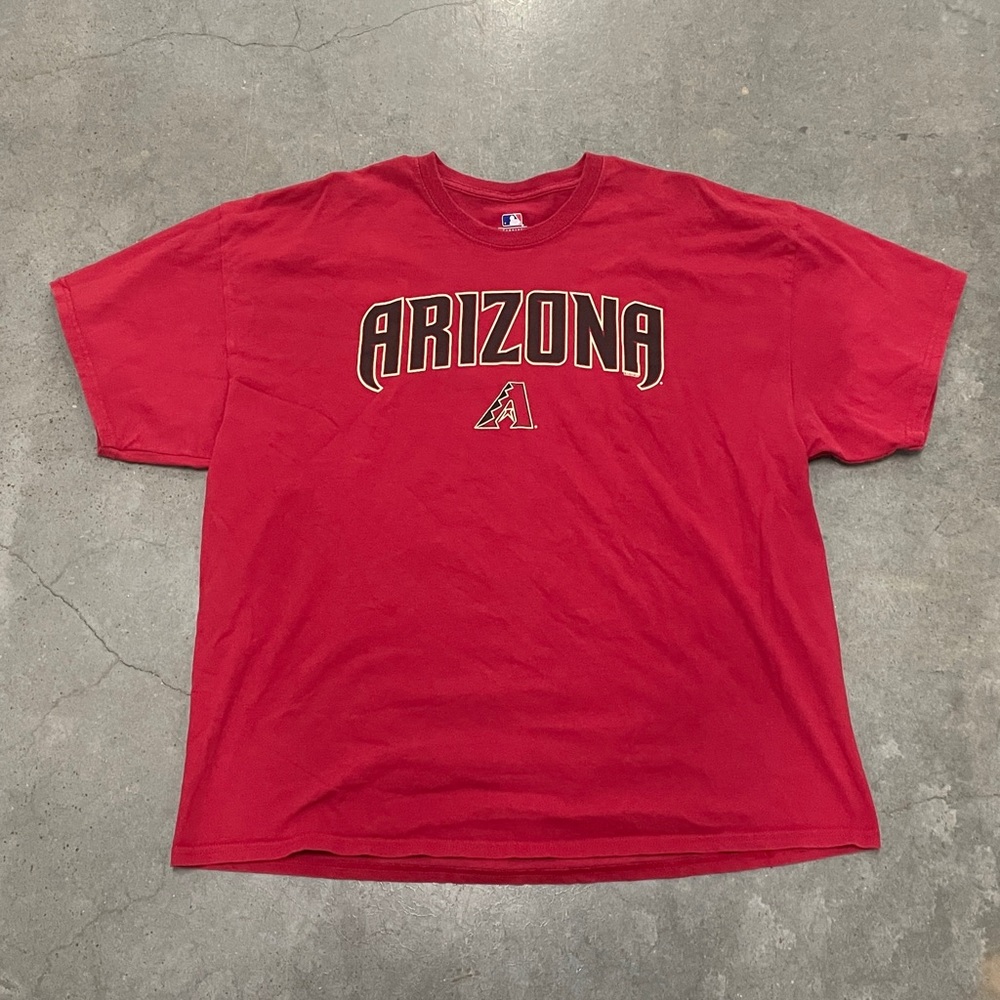 Arizona Diamondbacks Major League Baseball Graphic T-Shirt Size Mens 2XL Maroon